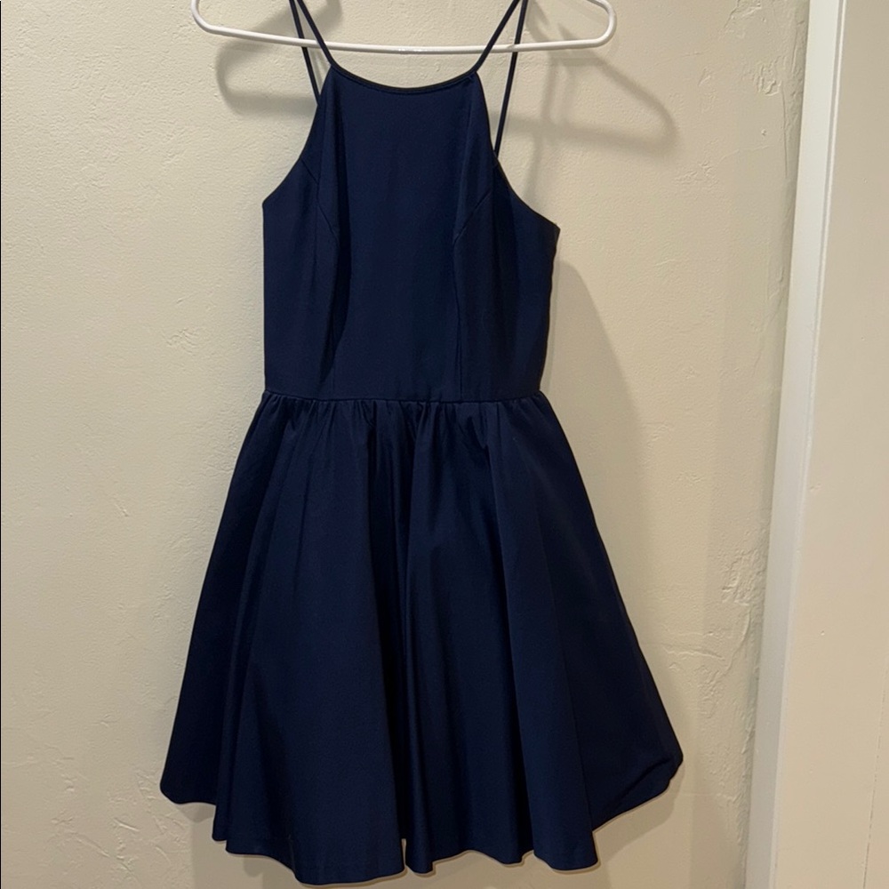 Elegant Navy Blue Bridesmaid Dress from Weddington Way